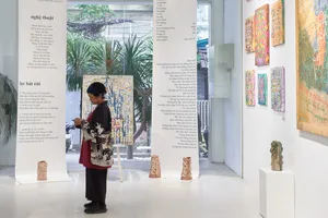 Không gian cà phê tích hợp triển lãm tại XYZ Café & Artspace