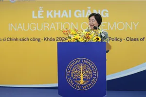 Khai giảng chương trình thạc sĩ Chính sách công dành cho cán bộ, công chức