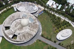 Các khu nhà Trung tâm Khám phá khoa học Bình Định có kiến trúc phức tạp, đòi hỏi yêu cầu xây dựng và năng lực nhà thầu rất cao