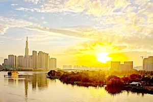 Một đoạn sông Sài Gòn