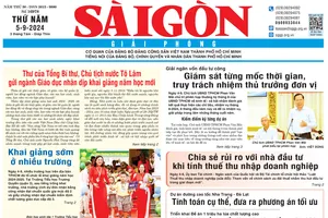Sài Gòn Giải Phóng ngày 5/9/2024