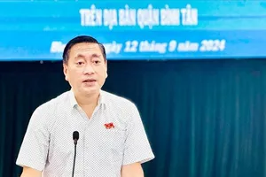 Đồng chí Phạm Thành Kiên kết luận tại giám sát. Ảnh: hcmcpv.org.vn