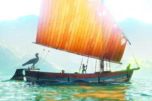 Flow, phim hoạt hình hay nhất tại Oscar 2025 được khán giả Việt dành nhiều lời khen. Ảnh: ĐPCC