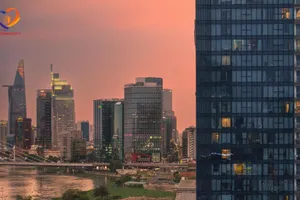 Tuyến Metro Bến Thành - Suối Tiên vào buổi chiều tối qua ống kính Nhiếp ảnh gia Cao Kỳ Nhân