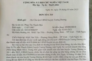 Chủ nhà hàng “tố” Văn phòng UBND huyện nợ tiền ăn uống 10 năm chưa trả