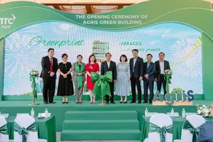 Khánh thành toà nhà hình chiếc lá dừa tại TPHCM