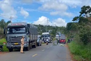 Hiện trường vụ tai nạn