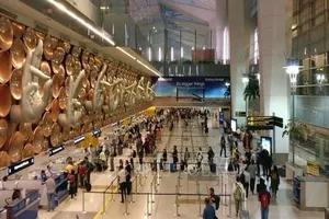 Sân bay quốc tế Delhi ở thủ đô New Delhi, Ấn Độ