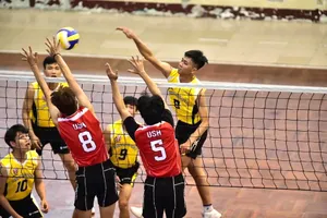 Nhiều trường đại học, cao đẳng đăng ký tham dự Cúp bóng chuyền Thiên Tân. Ảnh: DŨNG PHƯƠNG