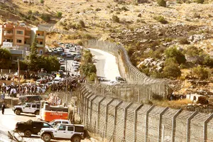 Khu vực sinh sống của cộng đồng người Druze ở TP Sweida tại Syria. Ảnh: XINHUA