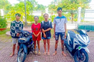 Cần Thơ: Bắt nhóm đối tượng cướp tiền, xe máy trên đường Nguyễn Văn Cừ