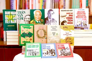 Một số tác phẩm về đề tài chiến tranh cách mạng do NXB Trẻ ấn hành, được tái bản nhiều lần