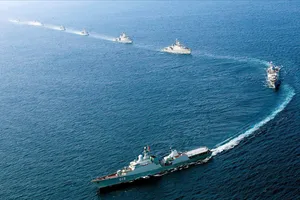 Lực lượng diễu binh trên biển sẵn sàng cho nhiệm vụ A80