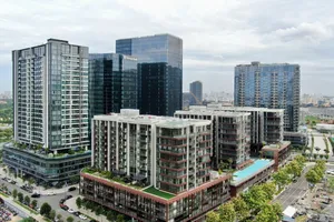 Một góc Khu đô thị mới Thủ Thiêm, TPHCM. Ảnh: HOÀNG HÙNG