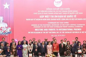 Gặp mặt tri ân bạn bè quốc tế nhân dịp kỷ niệm 80 năm Quốc khánh