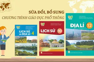 Bộ GD-ĐT đã ban hành nội dung sửa đổi trong Chương trình giáo dục phổ thông