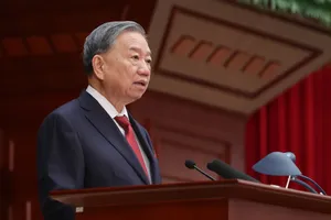 Tổng Bí thư Tô Lâm phát biểu tại hội nghị. Ảnh: VGP