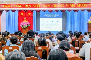 Quang cảnh buổi tập huấn