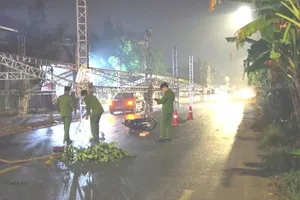 Hiện trường vụ việc. Ảnh: CÔNG AN PHÚ THỌ