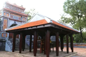 Công trình Hoàng Ốc tại khu lăng mộ Nghi Thiên Chương Hoàng hậu Từ Dũ, thuộc di tích lăng vua Thiệu Trị