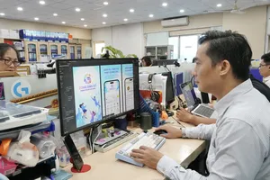 Ứng dụng Công dân số TPHCM sử dụng định danh điện tử VNeID tăng cường bảo mật dữ liệu người dùng. Ảnh: HOÀNG HÙNG