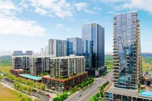 Khu đô thị mới Thủ Thiêm (TPHCM) dự kiến sẽ có những hoạt động của Trung tâm Tài chính quốc tế Việt Nam tại TPHCM. Ảnh: HOÀNG HÙNG