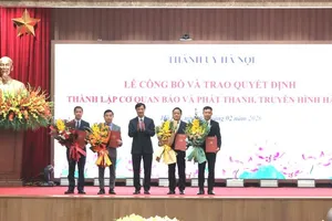 Ra mắt cơ quan Báo và Phát thanh, Truyền hình Hà Nội