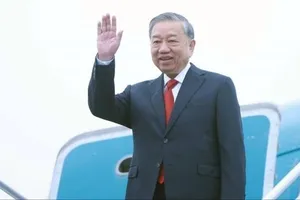 Tổng Bí thư Tô Lâm lên đường thăm cấp Nhà nước tới Lào