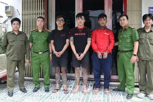 Bắt giữ nhóm đối tượng từ An Giang lên TPHCM tạt sơn khủng bố đòi nợ