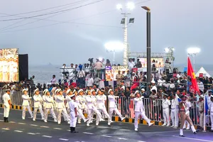 Tàu 17 cập cảng an toàn, hoàn thành tốt nhiệm vụ đối ngoại quốc phòng