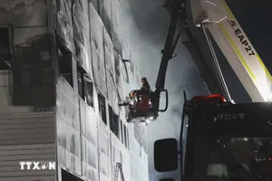 Hàn Quốc: 14 người thiệt mạng trong vụ cháy nhà máy phụ tùng ô tô ở Daejeon