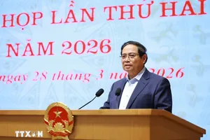 Thủ tướng Phạm Minh Chính, Trưởng Ban Chỉ đạo của Chính phủ về phát triển khoa học, công nghệ, đổi mới sáng tạo, chuyển đổi số và Đề án 06 (Ban Chỉ đạo) chủ trì phiên họp lần thứ hai năm 2026 của Ban Chỉ đạo. Ảnh: TTXVN