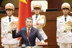 Tân Thủ tướng Chính phủ Lê Minh Hưng. Ảnh: QUANG PHÚC