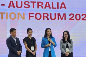 Các doanh nghiệp chia sẻ cơ hội hợp tác và đầu tư song phương Việt Nam - Australia. Ảnh: MINH XUÂN