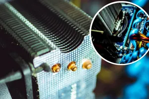 Vật liệu chuyển nhiệt năng thành điện năng. Ảnh: KRICT