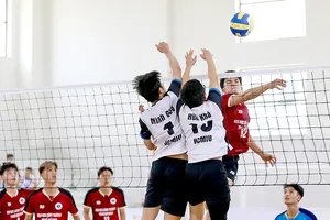 Nhiều màn tranh tài hấp dẫn tại Cúp bóng chuyền Thiên Tân 2026. Ảnh: DŨNG PHƯƠNG 