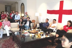 Xem World Cup cùng Tổng lãnh sự Anh tại TPHCM