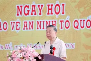 Tổng Bí thư, Chủ tịch nước Tô Lâm phát biểu. Ảnh: TTXVN
