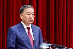 Tổng Bí thư, Chủ tịch nước Tô Lâm phát biểu khai mạc Hội nghị lần thứ 3 Ban Chấp hành Trung ương Đảng khóa XIV. Ảnh: VIẾT CHUNG