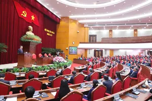 Hội nghị lần thứ 3 Ban Chấp hành Trung ương Đảng khóa XIV, chiều 24-7. Ảnh: ĐOÀN BẮC