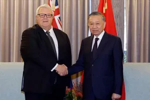 Tổng Bí thư, Chủ tịch nước Tô Lâm hội kiến Chủ tịch Quốc hội New Zealand