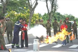 TPHCM: Tập huấn nghiệp vụ ANTT, PCCC cho lực lượng cơ sở