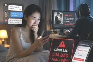 Lừa đảo đội lốt “tình qua đêm”