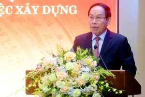 Phó Thủ tướng Chính phủ Lê Tiến Châu phát biểu khai mạc hội thảo. Ảnh: CẨM HÀ 
