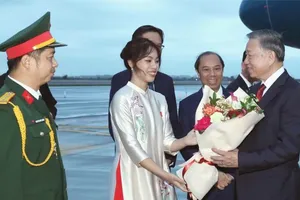 Tổng Bí thư, Chủ tịch nước Tô Lâm đến New York, bắt đầu chuyến tham dự Phiên thảo luận cấp cao Đại hội đồng Liên hợp quốc Khóa 81 và hoạt động song phương tại Hoa Kỳ. Ảnh: TTXVN