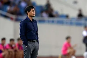 HLV Hữu Thắng. Ảnh: Minh Hoàng