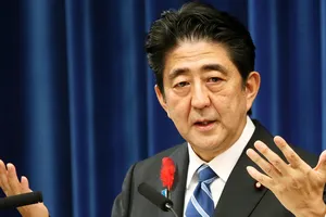 Thủ tướng Nhật Bản Shinzo Abe. Ảnh: AP