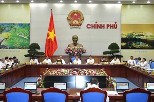 Quang cảnh phiên họp. Ảnh: VGP