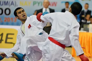 Nội dung kumite của Việt Nam vẫn là một thế mạnh. Ảnh: Thiên Hoàng