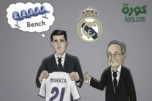 Bầu trời cho Morata